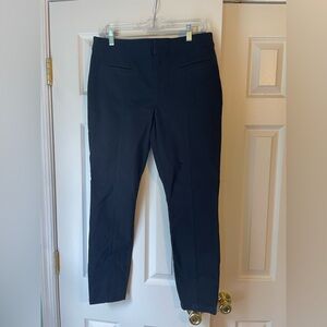 LOFT Classic Black Skinny Ankle Pants